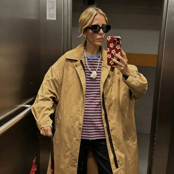 Conch Cowrie Shell Pearl Pendant Necklace Retro Vintage Style