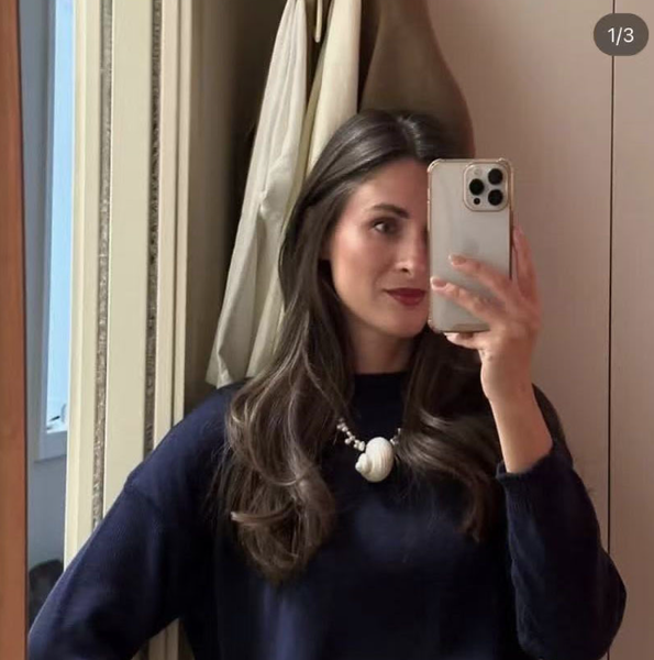 Conch Cowrie Shell Pearl Pendant Necklace Retro Vintage Style