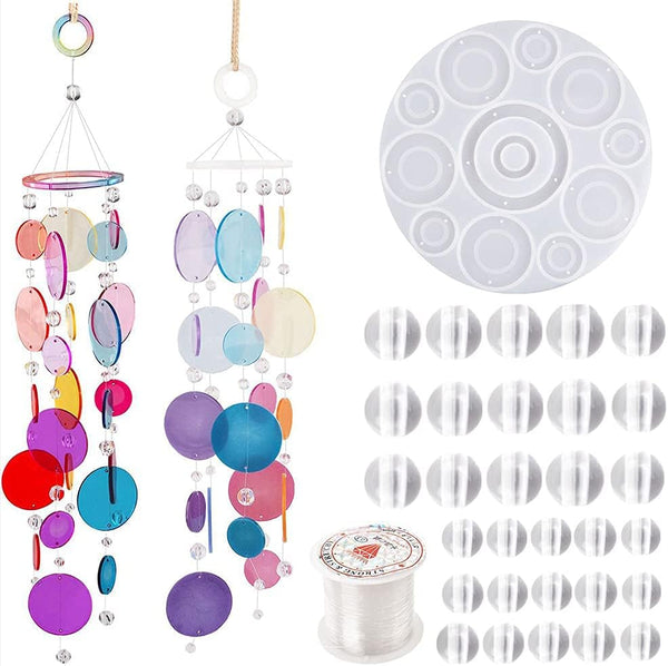 Windchime Silicone Resin Epoxy Mold DIY Craft Kit