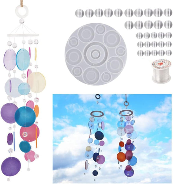 Windchime Silicone Resin Epoxy Mold DIY Craft Kit