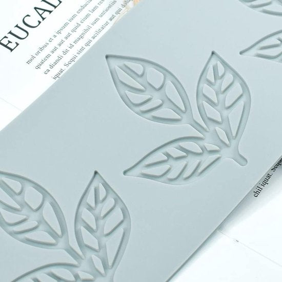 3 Pce Silicone Mold Set Maple Leaf Leaves Snowflake Baking Chocolate Fondant Icing