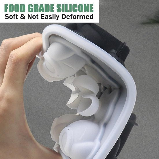 Cat Kitty Silicone Ice Cube Mold + Funnel Cute Fun Novelty