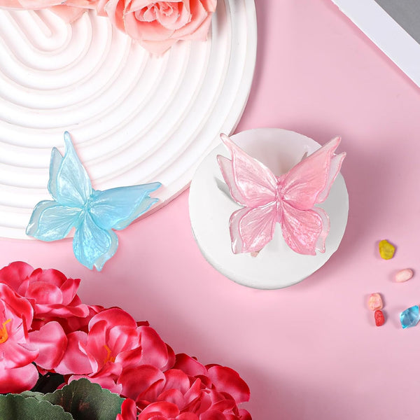 3D Butterfly Silicone Mold Chocolate Fondant Soap Candle Resin Epoxy DIY