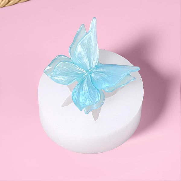 3D Butterfly Silicone Mold Chocolate Fondant Soap Candle Resin Epoxy DIY