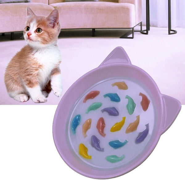 Dog Cat Slow Feeder Food Bowl Silicone Mold Epoxy Resin Casting DIY