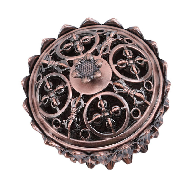 Lotus Zinc Alloy Incense Cone Holder Burner