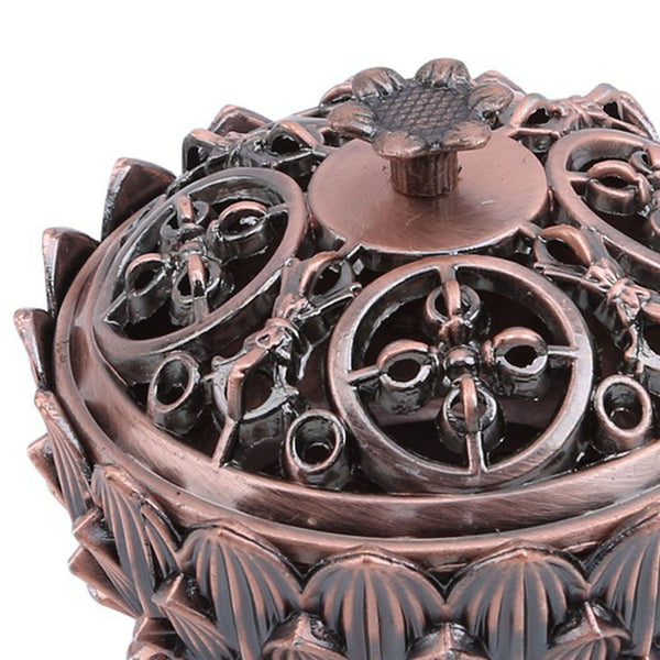 Lotus Zinc Alloy Incense Cone Holder Burner