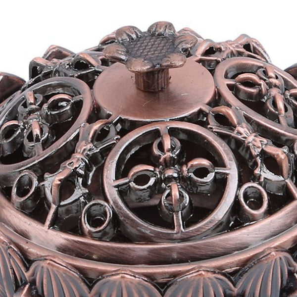 Lotus Zinc Alloy Incense Cone Holder Burner