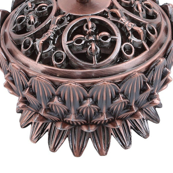 Lotus Zinc Alloy Incense Cone Holder Burner