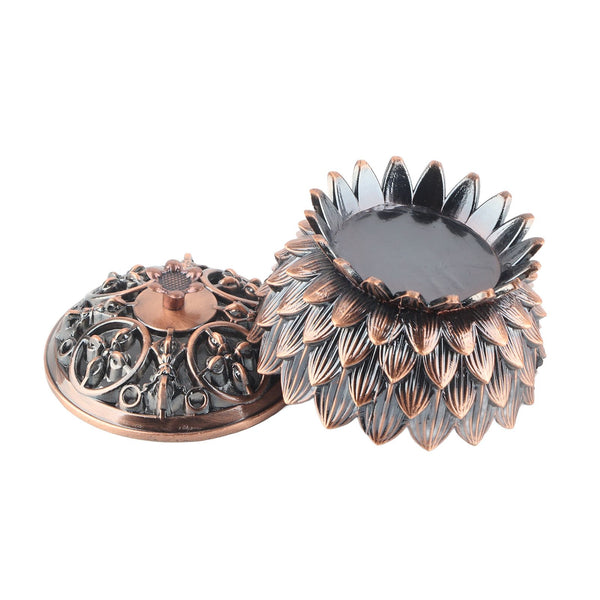 Lotus Zinc Alloy Incense Cone Holder Burner