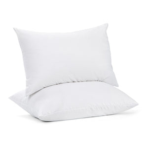 Pair Hacienda 800gsm Microfibre Hypoallergenic Cooling Pillows 50 x 75cm