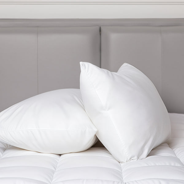 Pair Hacienda 800gsm Microfibre Hypoallergenic Cooling Pillows 50 x 75cm