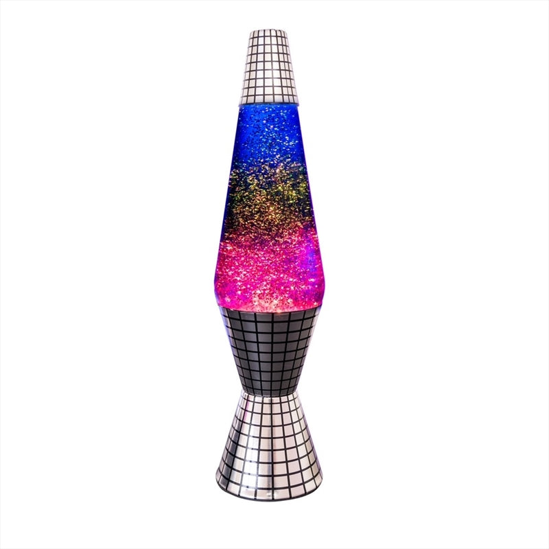 Glitter Motion Lamp Diamond Shape Disco Glitterball