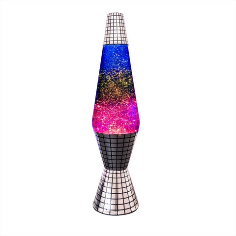 Glitter Motion Lamp Diamond Shape Disco Glitterball
