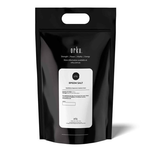 Orku Epsom Bath Salts Magnesium Sulphate Sulfate Skin Body 20kg