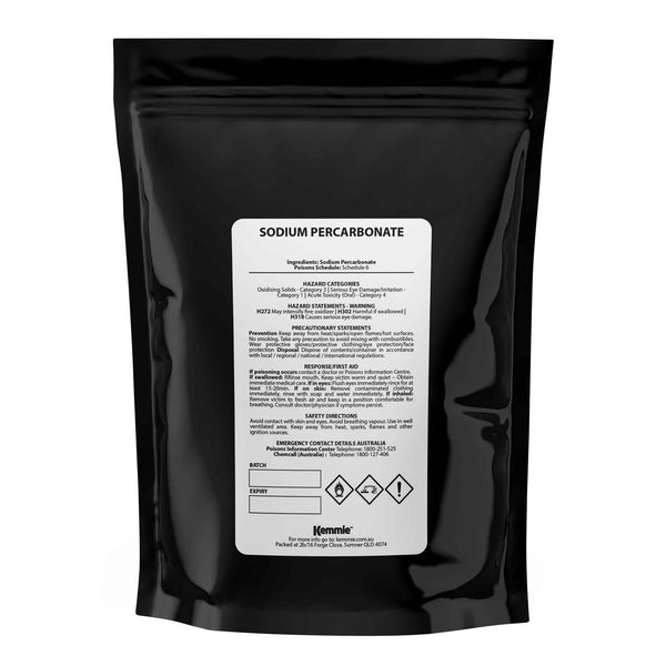 Sodium Percarbonate Eco Laundry Cleaner Brewing Sanitiser Oxygen Bleach 400g