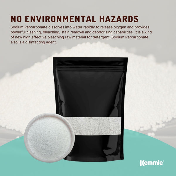 Sodium Percarbonate Eco Laundry Cleaner Brewing Sanitiser Oxygen Bleach 1kg