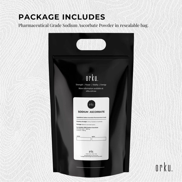 Sodium Ascorbate Powder Vitamin C Buffered Pharmaceutical Ascorbic Acid 5kg