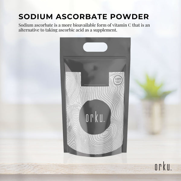 Sodium Ascorbate Powder Vitamin C Buffered Pharmaceutical Ascorbic Acid 20kg