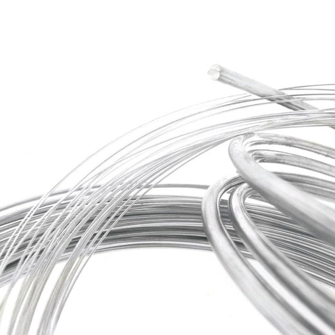 Sterling Silver Jewellery Craft Wire 1M Long 1mm Thick 18 Gauge Soft Round