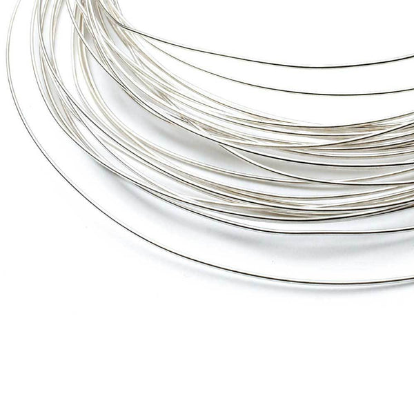 Sterling Silver Jewellery Craft Wire 1M Long 0.3mm Thick 28 Gauge Soft Round