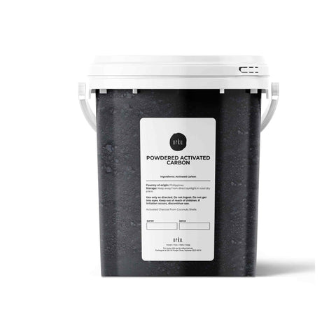 Orku 400g Activated Carbon Powder Coconut Charcoal Bucket - Water Filtration