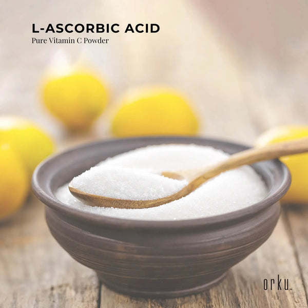 1Kg Vitamin C Powder L-Ascorbic Acid - Pharmaceutical Grade