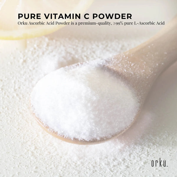 1Kg Vitamin C Powder L-Ascorbic Acid - Pharmaceutical Grade