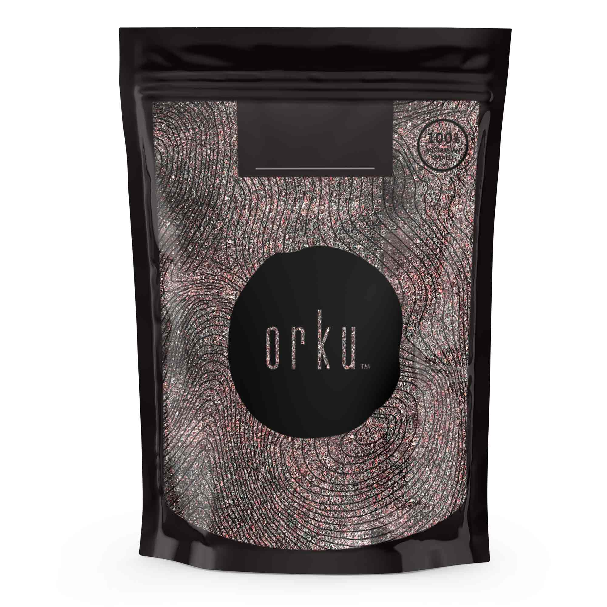 Orku Himalayan Black Rock Salt Kala Namak Cooking Fine Grain 1kg