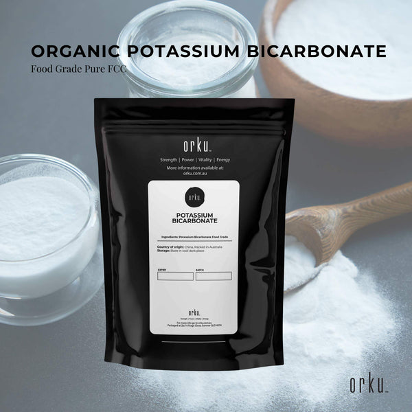 Organic Potassium Bicarbonate Powder Food Grade Pure FCC Brewing Baking 2kg