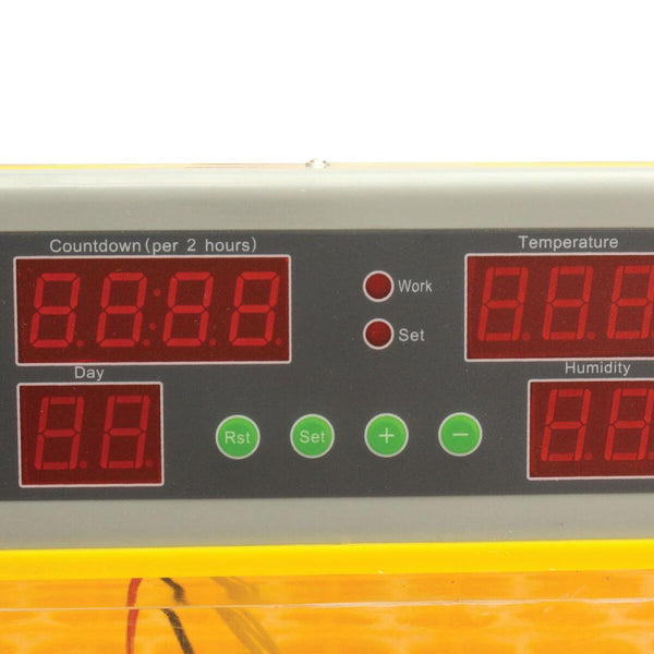 Rooster Farms Electric 112 Egg Incubator + Accessories for Chicken Quail Duck