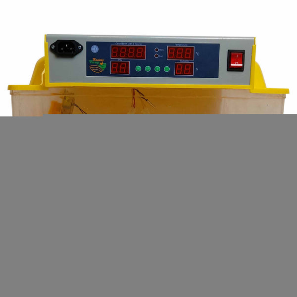 Rooster Farms Electric 96 Egg Incubator + Accessories for Chicken Quail Duck