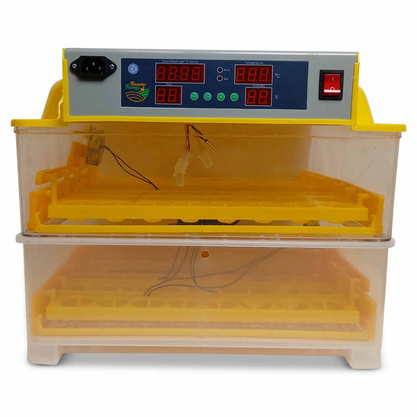Electric 96 Egg Incubator Turner Drinker Feeder Candler Chicken Turkey Quail Duck