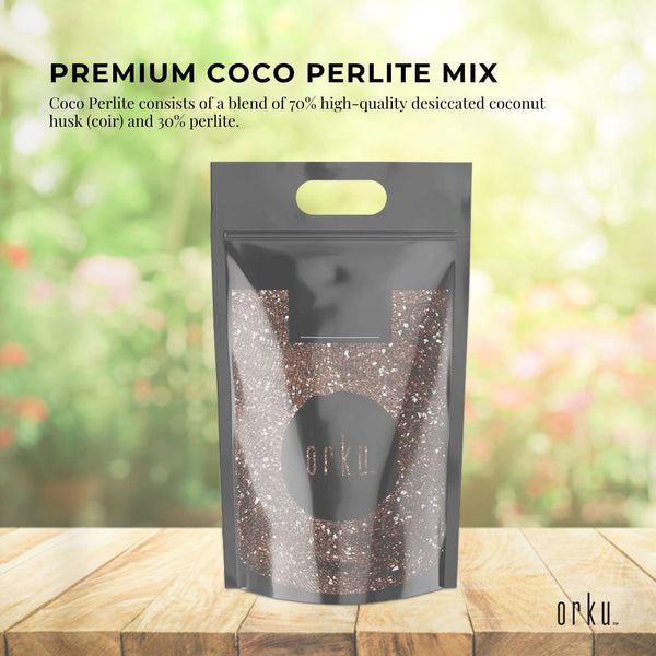 Premium Coco Perlite Mix 70% Coir Husk 30% Hydroponic Plant Growing Medium 10L