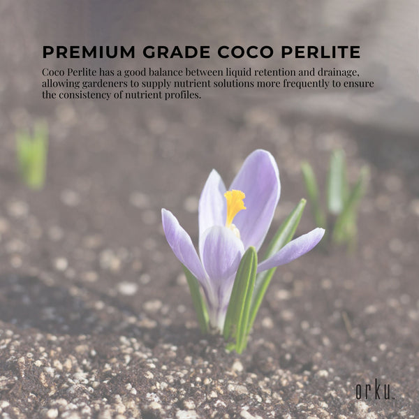 Orku 70% Coco Coir 30% Perlite Premium Hydroponic Plant Growing Medium 2L