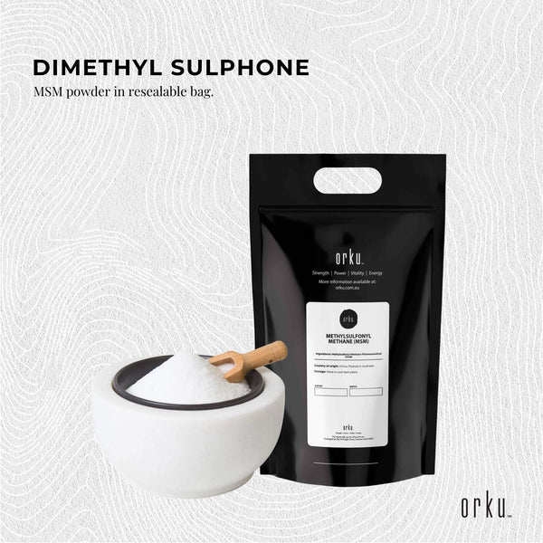 MSM Methylsulfonylmethane Dimethyl Sulfone Powder Crystals 99% Pure 5kg