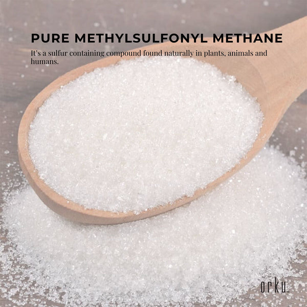 MSM Methylsulfonylmethane Dimethyl Sulfone Powder Crystals 99% Pure 5kg