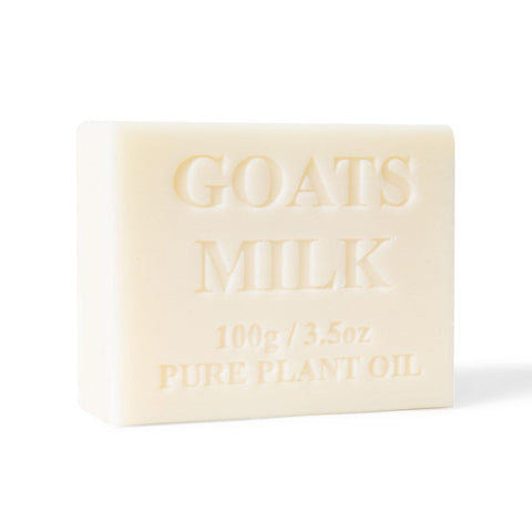 10 x 100g Goats Milk Soap Bars Natural Creamy Triple Milled Australian