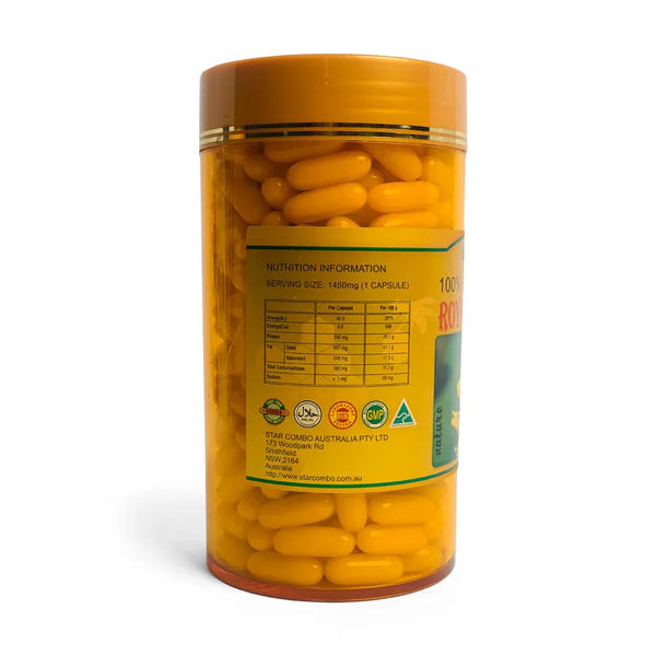 Costar 100x 1450mg Royal Bee Jelly Capsules 100% Pure