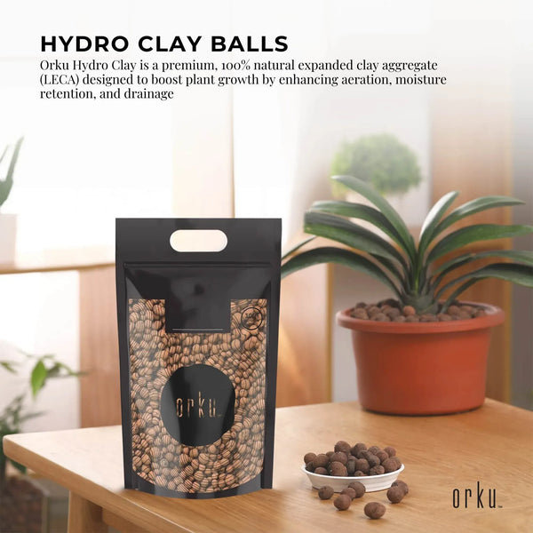 20L Hydro Clay Balls - Natural Premium Hydroponic Expanded Plant Growing Medium