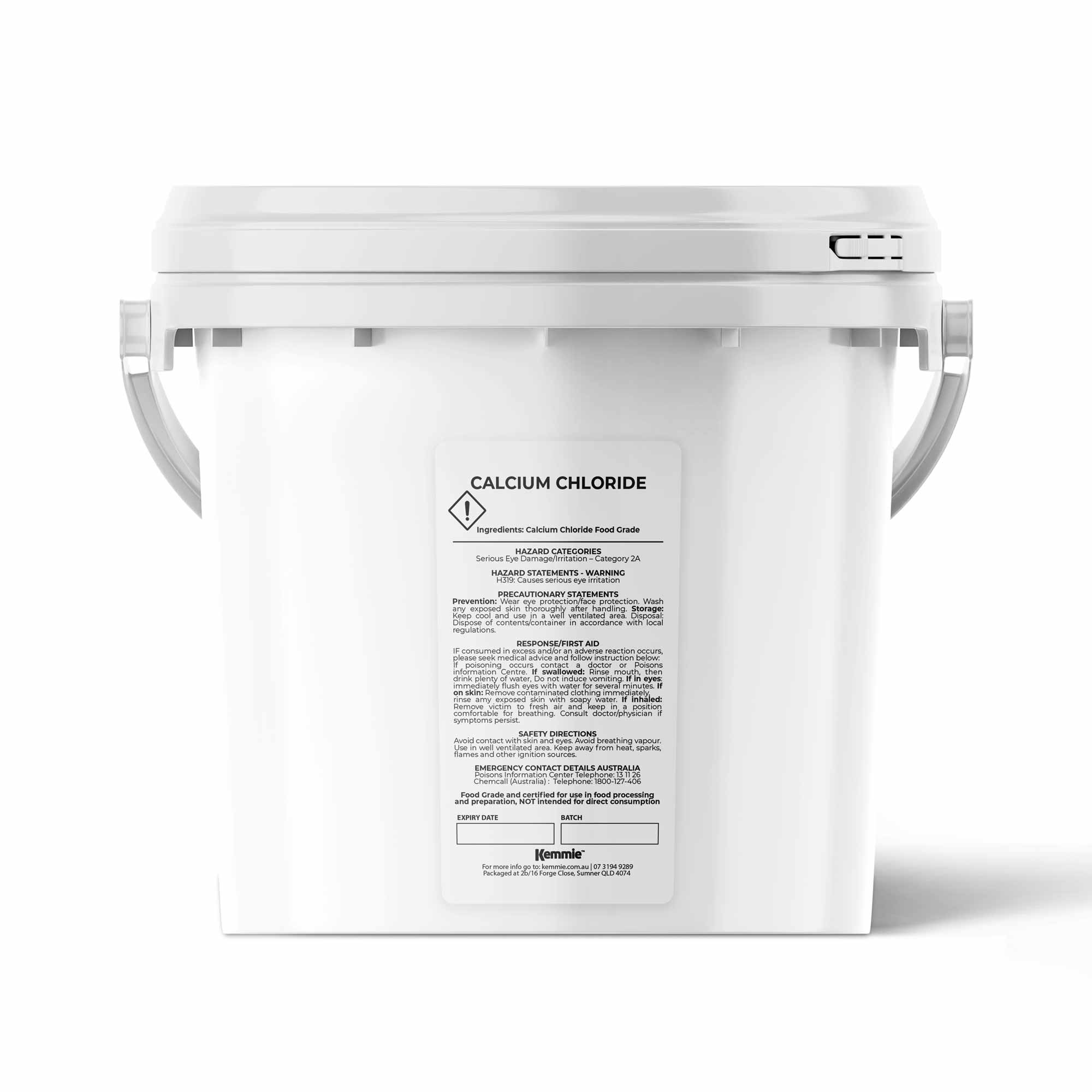 Calcium Chloride Flakes CaCl2 FCC 77% Food Grade Soluble Cheese Beer 5kg