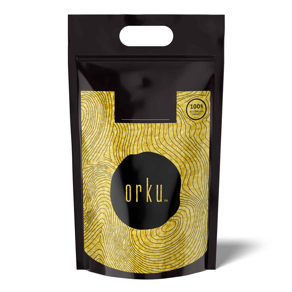 2kg Orku Organic Beeswax Pellets Yellow - Cosmetic Grade Quality Pure Bees Wax