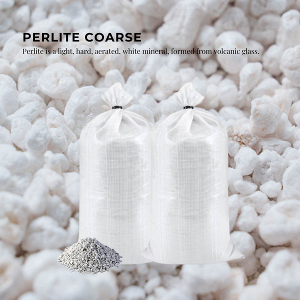 Perlite Premium Soil Expanded Plant Growing Drainage Aeration Coarse 50L