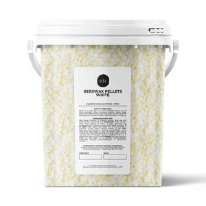 Natural Beeswax Bees Wax Pellets White Pharmaceutical Cosmetic Candle 700g