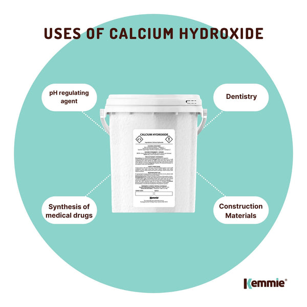 Calcium Hydroxide Powder Hydrated Slaked Pickling Lime Food Grade 600g