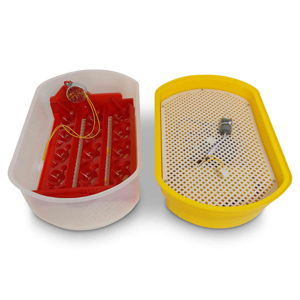 Electric 12 Egg Incubator Turner Drinker Feeder Candler Chicken Turkey Quail Duck