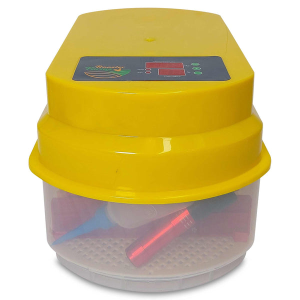 Electric 15 Egg Incubator Turner Drinker Feeder Candler Chicken Turkey Quail Duck