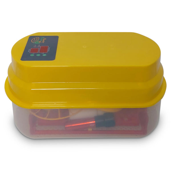 Electric 15 Egg Incubator Turner Drinker Feeder Candler Chicken Turkey Quail Duck