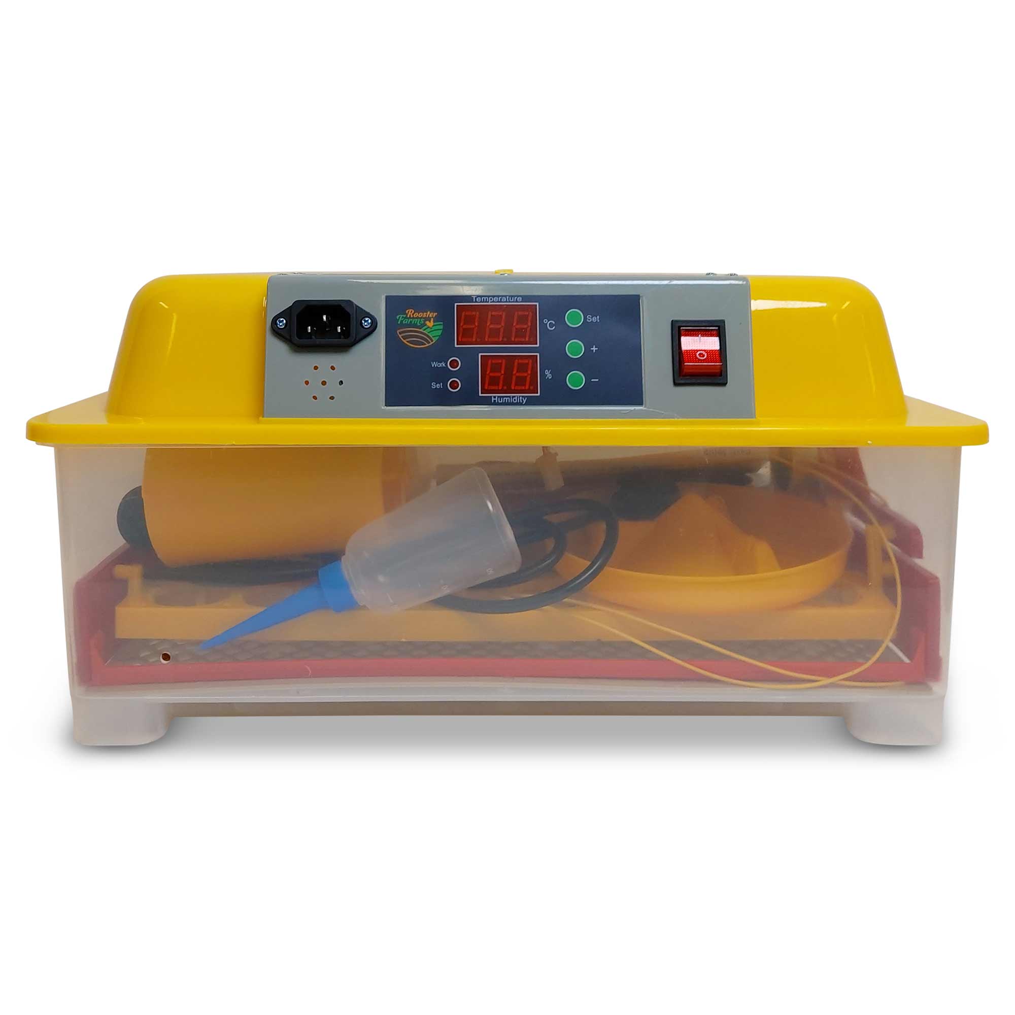 Electric 32 Egg Incubator Turner Drinker Feeder Candler Chicken Turkey Quail Duck