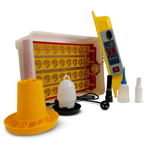 Electric 32 Egg Incubator Turner Drinker Feeder Candler Chicken Turkey Quail Duck